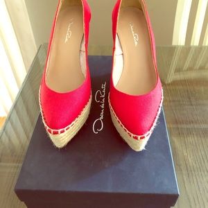 Oscar de la Renta Shoes - Oscar de la Renta Paloma Wedges Oscar de la Renta Shoes - Oscar de la Renta Paloma Wedges